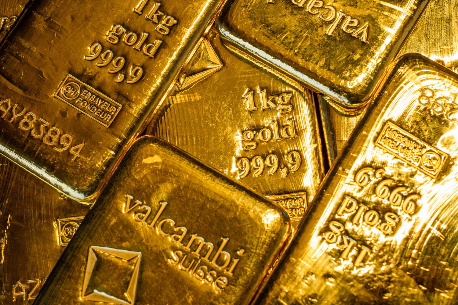 Switzerland gold bars